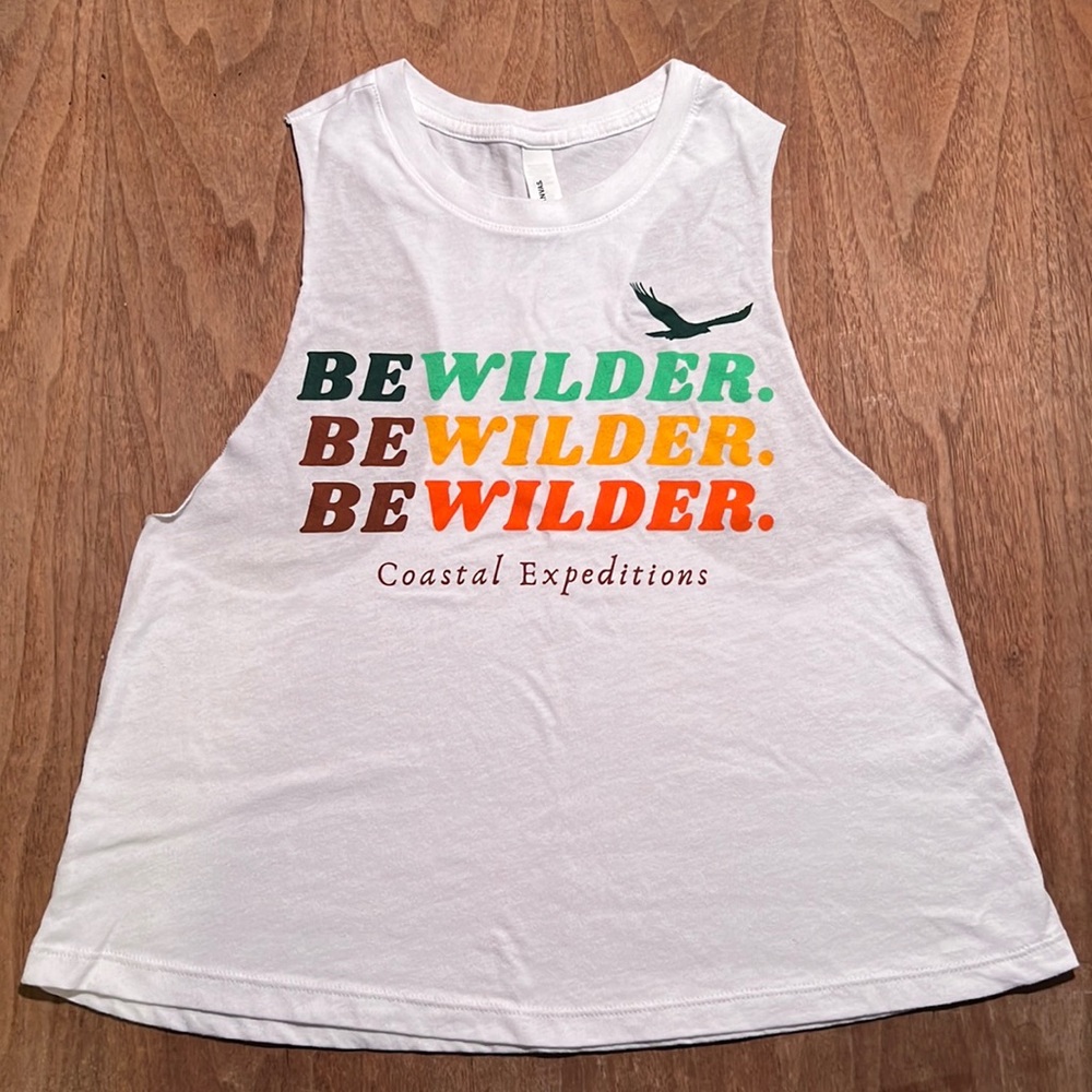 BELLA CANVAS White Tank Top, size small